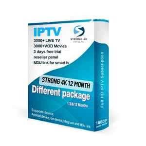 Strong Iptv For 12 Month | Strong4K